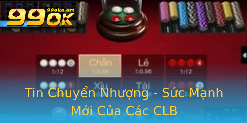 Tin Chuyển Nhượng - Sức Mạnh Mới Của Các CLB Tin Chuyển Nhượng - Sức Mạnh Mới Của Các CLB